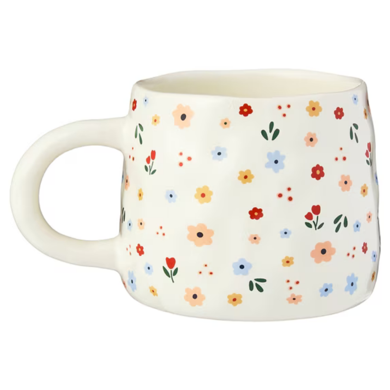 Northern Souvenirs & Gifts Floral Stoneware Mug